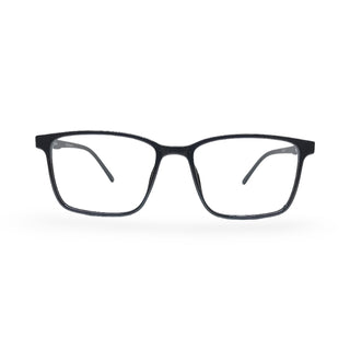 EVX 83311 Black Rectangle Eyeglass Frame (Large)