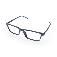 EVX 83313 Black Rectangle Eyeglass Frame (Medium)