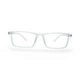EVX 83313 Light Green Rectangle Eyeglass Frame (Medium)
