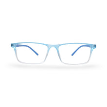 Load image into Gallery viewer, EVX 83313 Blue Rectangle Eyeglass Frame (Medium)