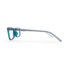 Load image into Gallery viewer, EVX 83313 Teal Rectangle Eyeglass Frame (Medium)