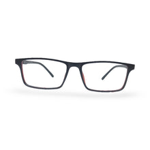 Load image into Gallery viewer, EVX 83313 Black Red Rectangle Eyeglass Frame (Medium)