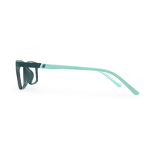Load image into Gallery viewer, EVX 83313 Green Rectangle Eyeglass Frame (Medium)