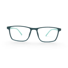 Load image into Gallery viewer, EVX 83314 Green Rectangle Eyeglass Frame (Large)