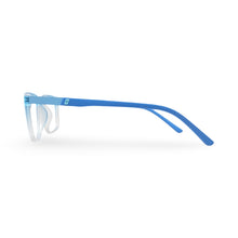 Load image into Gallery viewer, EVX 83314 Blue Rectangle Eyeglass Frame (Large)