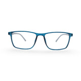 EVX 83314 Teal Rectangle Eyeglass Frame (Large)