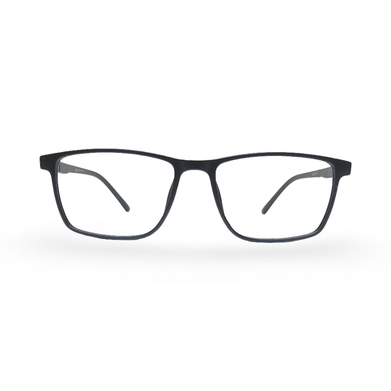 EVX 83314 Purple Rectangle Eyeglass Frame (Large)