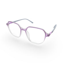 Load image into Gallery viewer, EVX 83315 Purple Geometric Eyeglass Frame (Large)