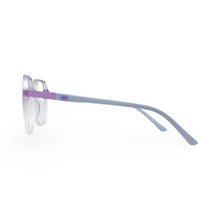 Load image into Gallery viewer, EVX 83315 Purple Geometric Eyeglass Frame (Large)