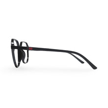 Load image into Gallery viewer, EVX 83315 Black Geometric Eyeglass Frame (Large)