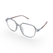 EVX 83315 Gray Geometric Eyeglass Frame (Large)