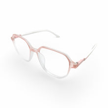 EVX 83315 Pink Geometric Eyeglass Frame (Large)