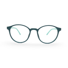 Load image into Gallery viewer, EVX 83317 Green Round Eyeglass Frame (Medium)