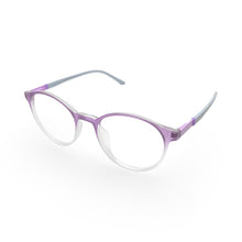 EVX 83317 Purple Round Eyeglass Frame (Medium)