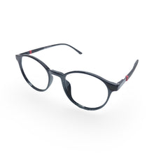 Load image into Gallery viewer, EVX 83317 Black Round Eyeglass Frame (Medium)