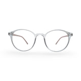 EVX 83317 Gray Round Eyeglass Frame (Medium)