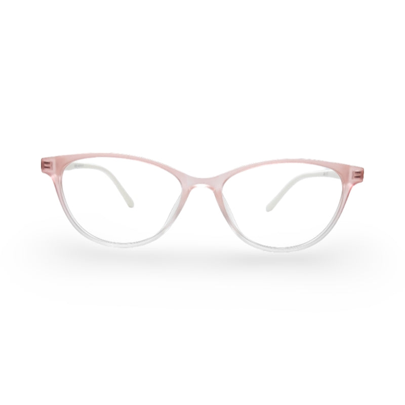 EVX 83319 Pink Cat Eye Eyeglass Frame (Medium)