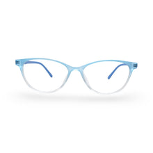Load image into Gallery viewer, EVX 83320 Blue Cat Eye Eyeglass Frame (Medium)