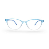 EVX 83320 Blue Cat Eye Eyeglass Frame (Medium)
