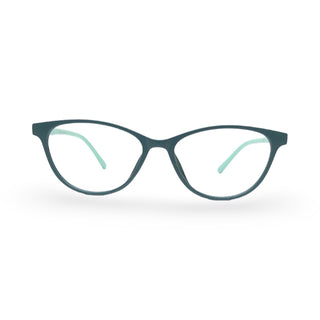 EVX 83320 Green Cat Eye Eyeglass Frame (Medium)