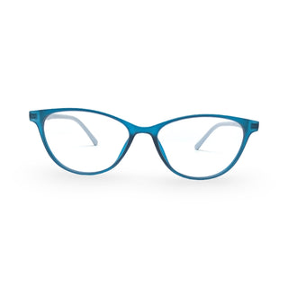 EVX 83320 Teal Cat Eye Eyeglass Frame (Medium)