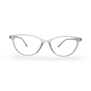 EVX 83319 Gray Cat Eye Eyeglass Frame (Medium)