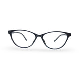 EVX 83320 Black Cat Eye Eyeglass Frame (Medium)