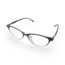 Load image into Gallery viewer, EVX 83319 Black And White Cat Eye Eyeglass Frame (Medium)