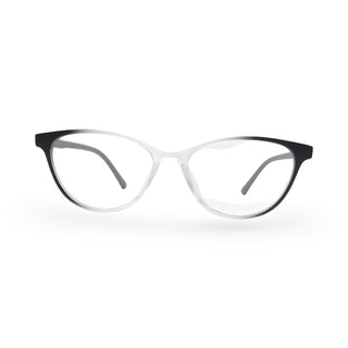 EVX 83320 Transparent Cat Eye Eyeglass Frame (Medium)