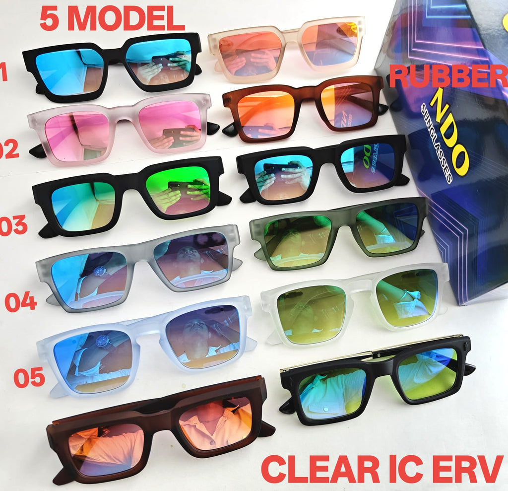 Rubber NDO Sunglasses Model 04