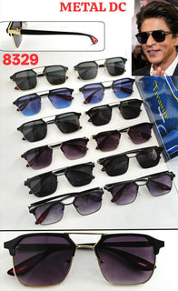 Metal DC 8329 Premium Square Sunglasses