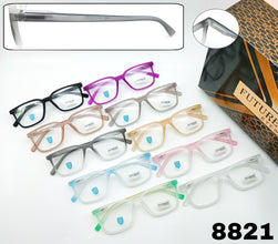 EVX 8821 Ready-to-Use TR90 Bluecut Optical Frame
