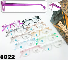 Load image into Gallery viewer, EVX 8822 Ready-to-Use TR90 Bluecut Optical Frame