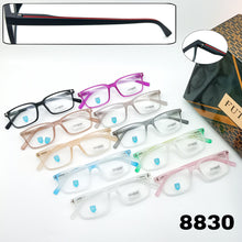 EVX 8830 Ready-to-Use TR90 Bluecut Optical Frame