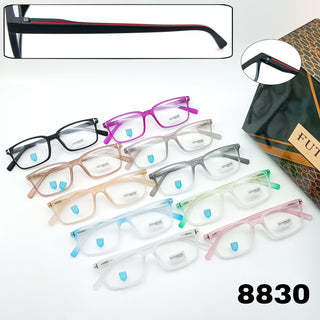 EVX 8830 Ready-to-Use TR90 Bluecut Optical Frame