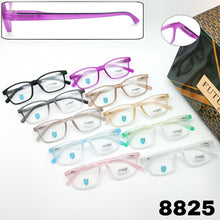 Load image into Gallery viewer, EVX 8825 Ready-to-Use TR90 Bluecut Optical Frame