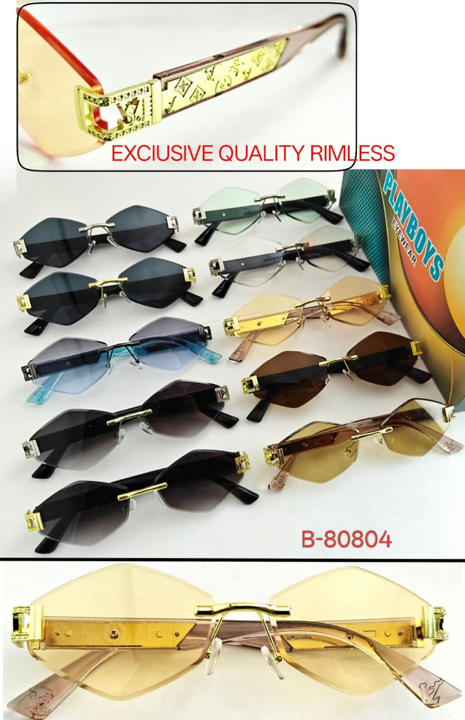 Eagle Vision X Rimless Sunglasses B-80804