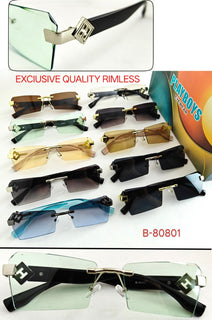 Eagle Vision X Rimless Sunglasses B-80801