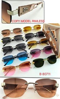 Eagle Vision Rimless Sunglasses B-80711