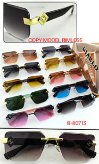 Eagle Vision Rimless Sunglasses B-80713