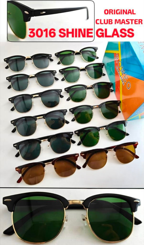 3016 Shine Clubmaster Sunglasses