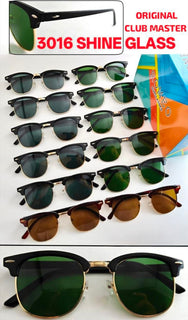 3016 Shine Clubmaster Sunglasses