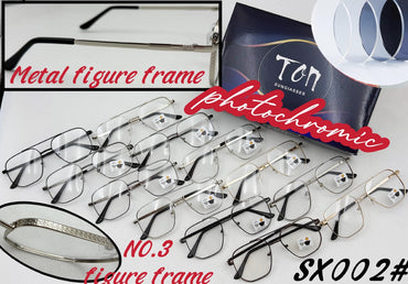 EVX SX002 Photochromic Metal Ready-to-Use Photochromic Glasses