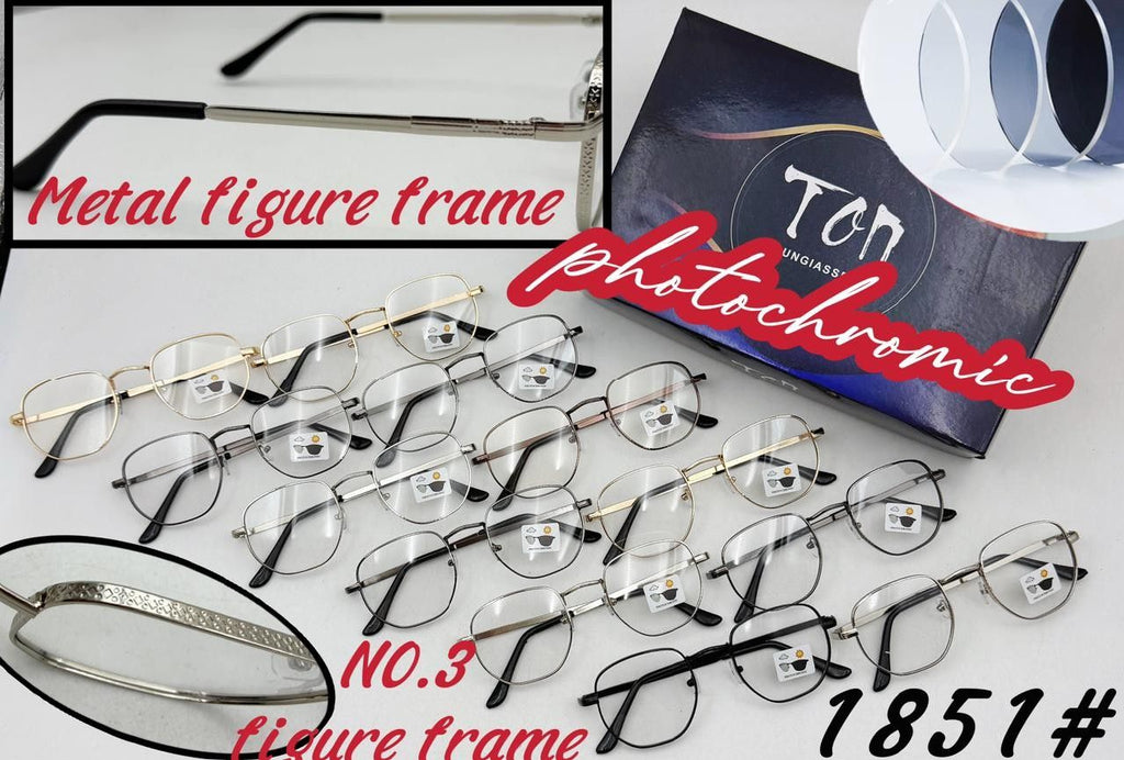 EVX 1851 Photochromic Metal Ready-to-Use Photochromic Glasses