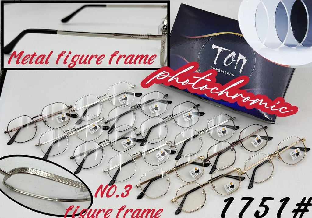 EVX 1751 Photochromic Metal Ready-to-Use Photochromic Glasses
