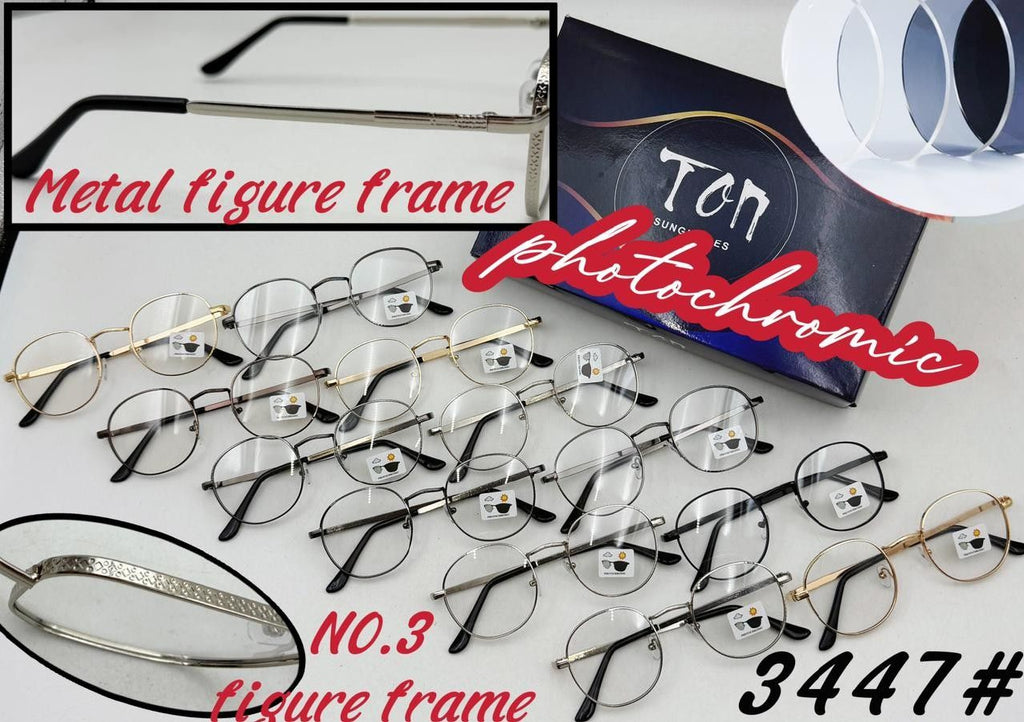 EVX 3447 Photochromic Metal Ready-to-Use Photochromic Glasses