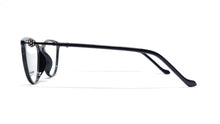 Load image into Gallery viewer, Cat Eye Crystal Studded Chakshu 1091 Plastic Specs For Women Shiny Black