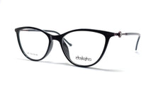 Load image into Gallery viewer, Cat Eye Crystal Studded Chakshu 1091 Plastic Specs For Women Black