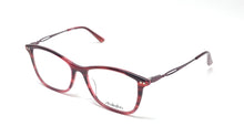 Load image into Gallery viewer, Chakshu 20058 Eagle Vision X Big Round Acetate + Metal Handle Light Weight Spectacle Frame Red