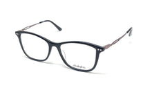 Load image into Gallery viewer, Chakshu 20058 Eagle Vision X Big Round Acetate + Metal Handle Light Weight Spectacle Frame  Black